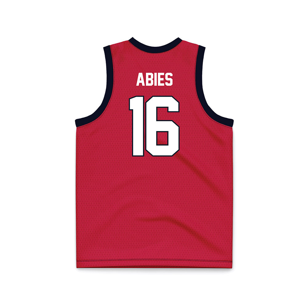 St. Johns - NCAA Women's Basketball : Daniela Abies - Red Basketball Jersey-1