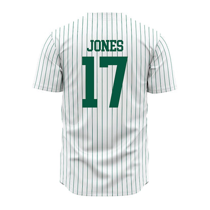 UNC Charlotte - NCAA Baseball : Wesley Jones - White Jersey-1