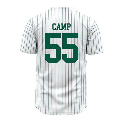 UNC Charlotte - NCAA Baseball : AJ Camp - White Jersey-1