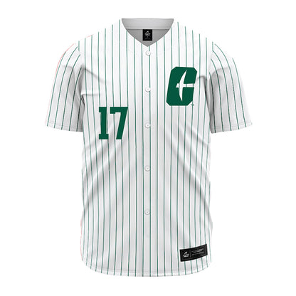 UNC Charlotte - NCAA Baseball : Wesley Jones - White Jersey-0