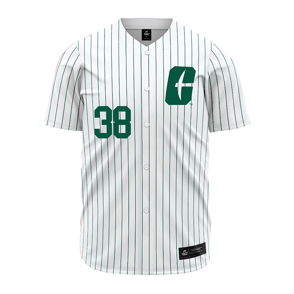 UNC Charlotte - NCAA Baseball : Trip DoVale - White Jersey-0