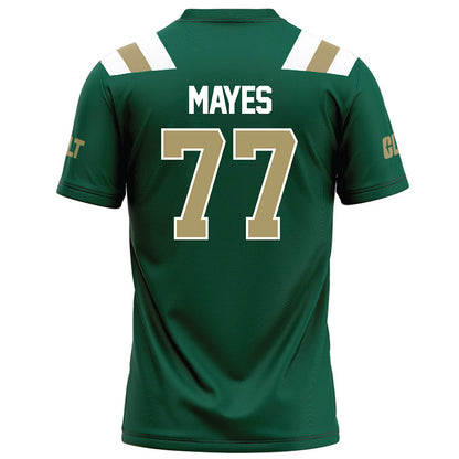 UNC Charlotte - NCAA Football : Mitchell Mayes - Green Football Jersey
