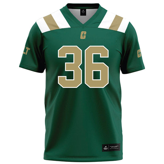 UNC Charlotte - NCAA Football : Aydan Cannon - Green Football Jersey