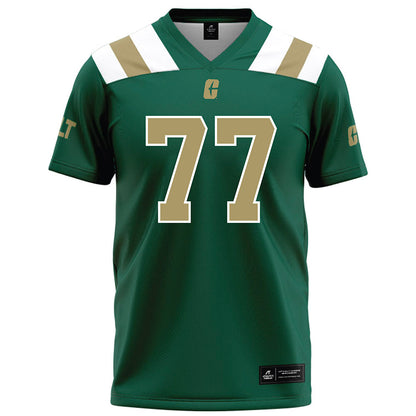 UNC Charlotte - NCAA Football : Mitchell Mayes - Green Football Jersey