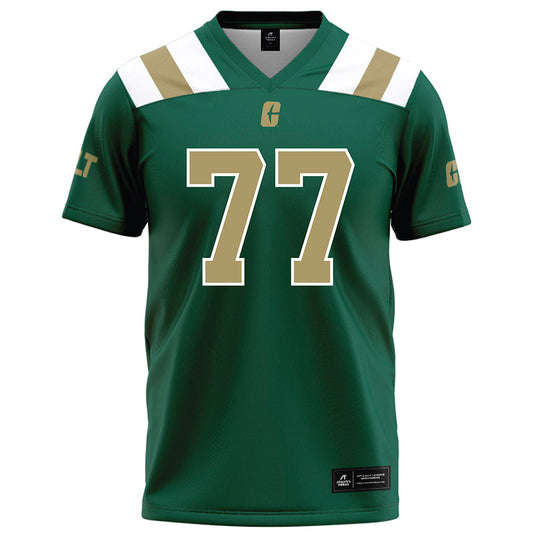 UNC Charlotte - NCAA Football : Mitchell Mayes - Green Football Jersey