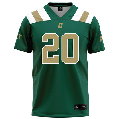 UNC Charlotte - NCAA Football : Trevon Booker - Green Football Jersey