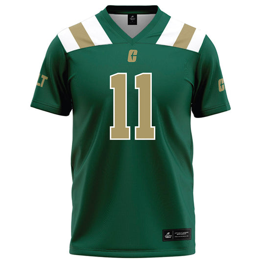 UNC Charlotte - NCAA Football : Kd Gibson - Green Football Jersey-0