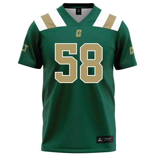 UNC Charlotte - NCAA Football : Jonny Hassard - Green Football Jersey