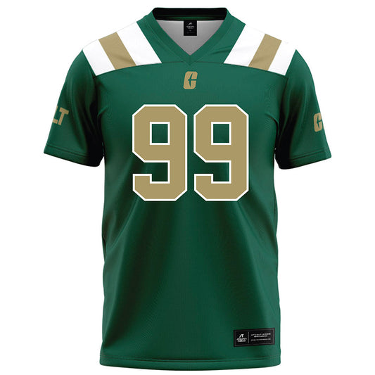 UNC Charlotte - NCAA Football : Jaylen Doss - Green Football Jersey-0