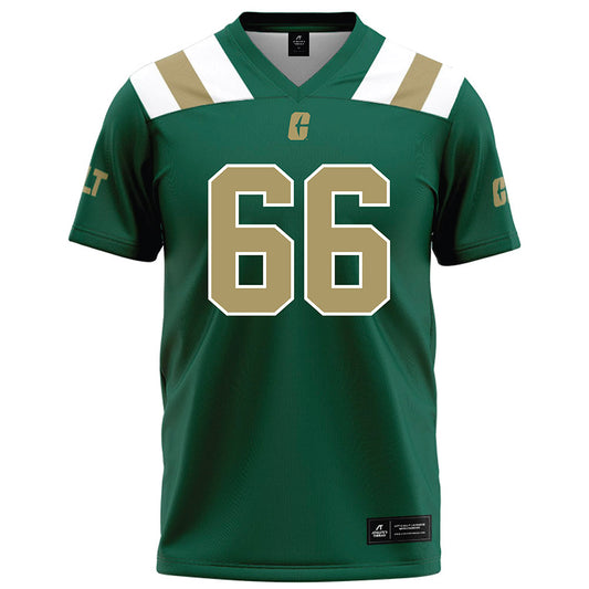 UNC Charlotte - NCAA Football : Omarion Davis - Green Football Jersey-0