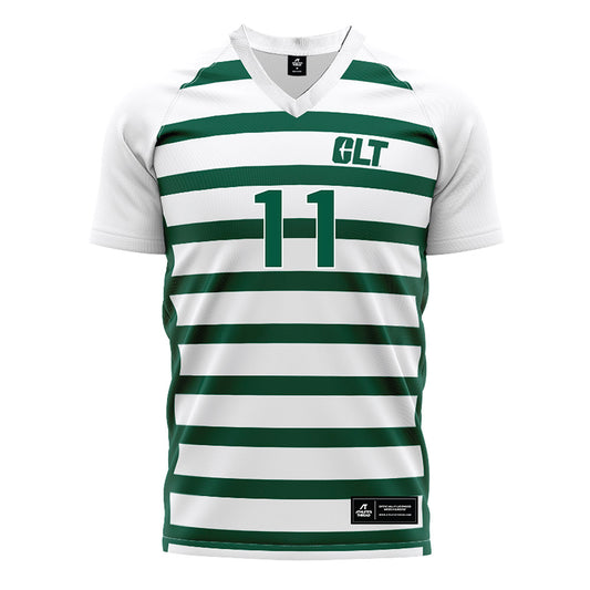 UNC Charlotte - NCAA Men's Soccer : Robert Franke - White Soccer Jersey-0