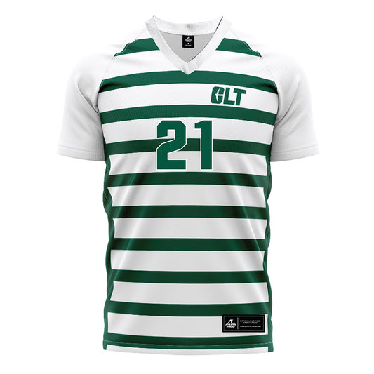 UNC Charlotte - NCAA Men's Soccer : Landon Petz - White Soccer Jersey-0