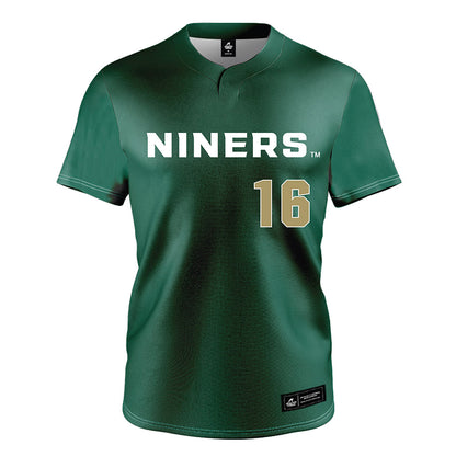 UNC Charlotte - NCAA Softball : taylor barlow - Baseball Jersey