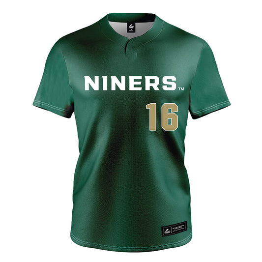 UNC Charlotte - NCAA Softball : taylor barlow - Baseball Jersey
