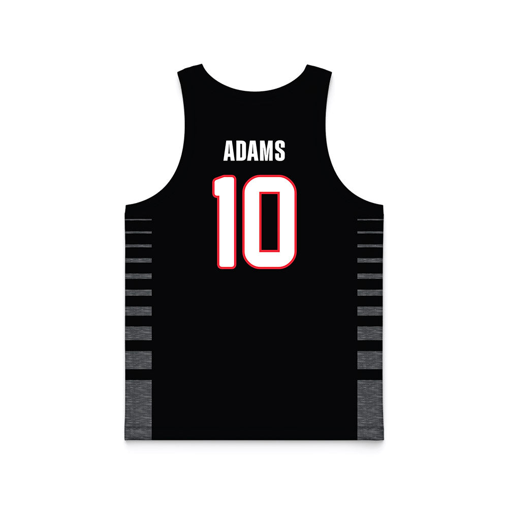 Seattle - NCAA Men's Basketball : Ray Adams - Black Basketball Jersey-1