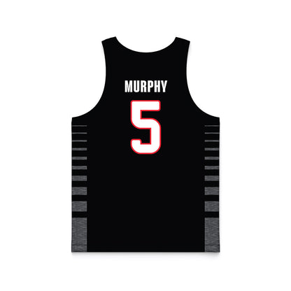 Seattle - NCAA Men's Basketball : Jojo Murphy - Black Basketball Jersey-1