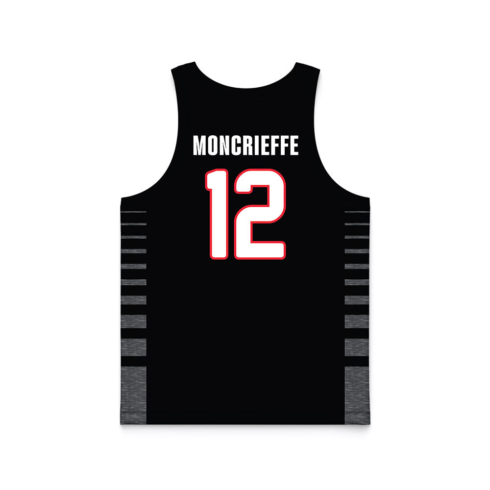 Seattle - NCAA Men's Basketball : Matthew-Alexander Moncrieffe - Black Basketball Jersey-1