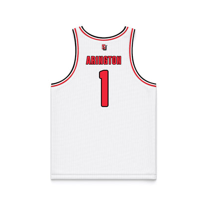 Seattle - NCAA Men's Basketball : Maleek Arington - White Basketball Jersey-1