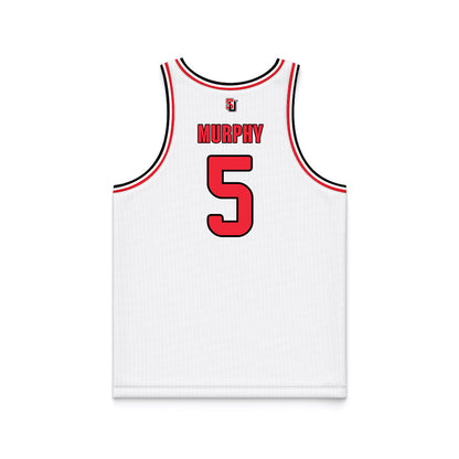 Seattle - NCAA Men's Basketball : Jojo Murphy - White Basketball Jersey-1