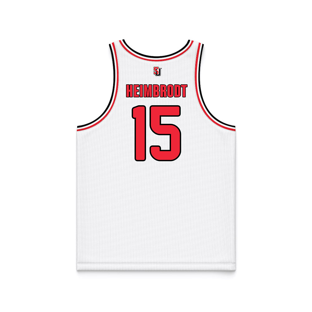 Seattle - NCAA Men's Basketball : Will Heimbrodt - White Basketball Jersey-1