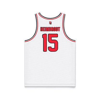 Seattle - NCAA Men's Basketball : Will Heimbrodt - White Basketball Jersey-1