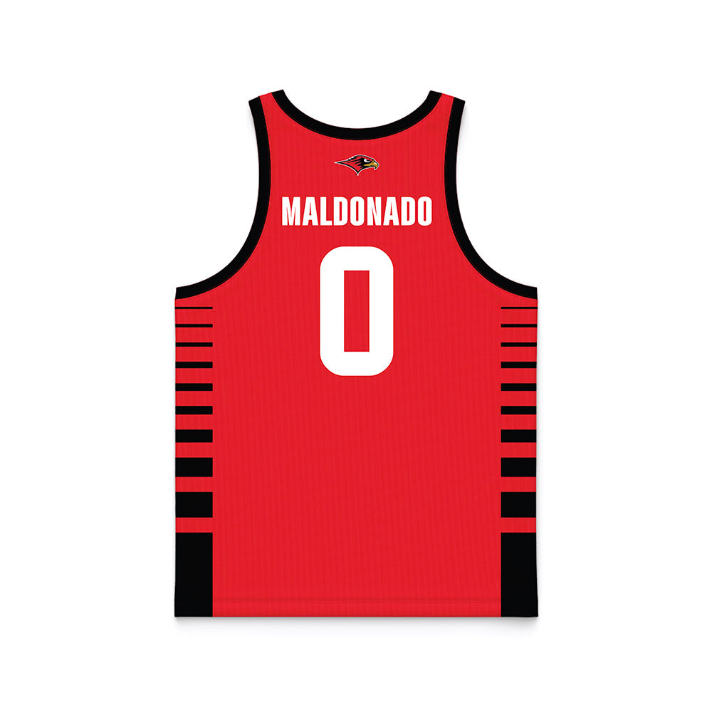 Seattle - NCAA Men's Basketball : Brayden Maldonado - Red Basketball Jersey-1