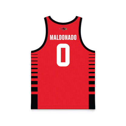Seattle - NCAA Men's Basketball : Brayden Maldonado - Red Basketball Jersey-1