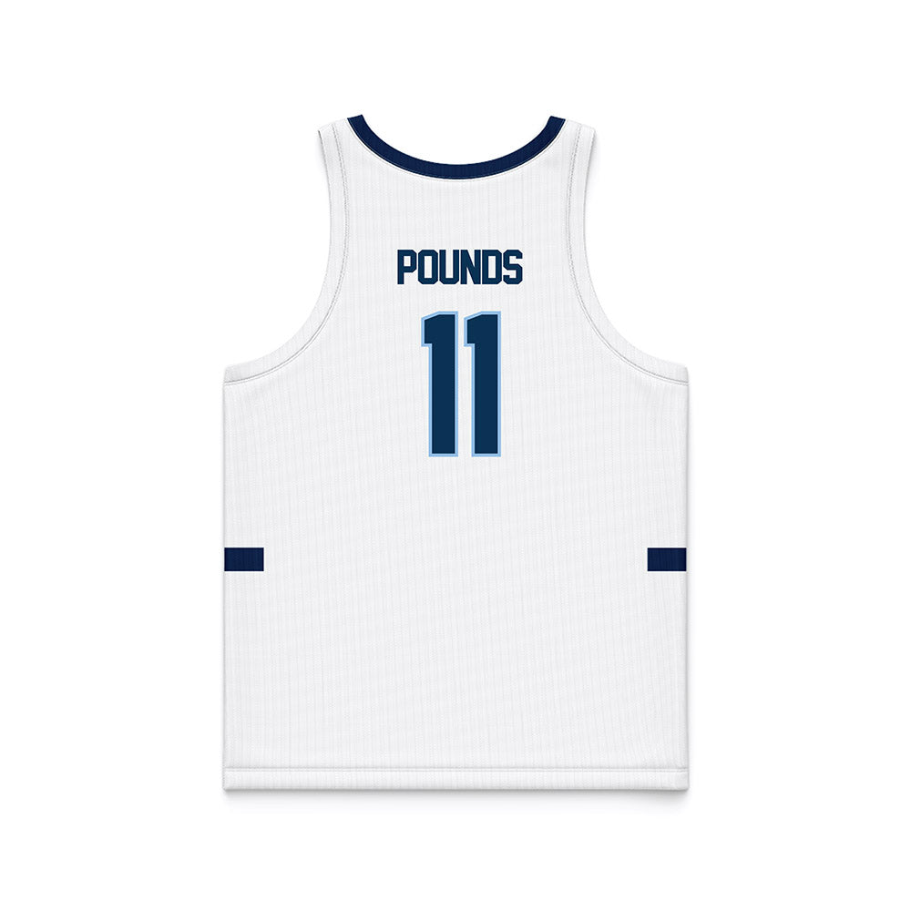 Old Dominion - NCAA Men's Basketball : Dani Pounds - White Basketball Jersey