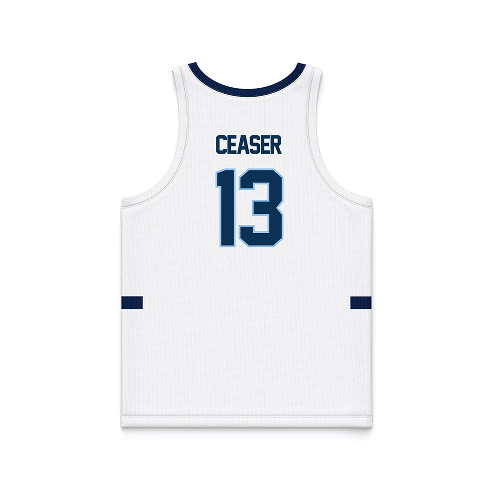 Old Dominion - NCAA Men's Basketball : Devin Ceaser - White Basketball Jersey