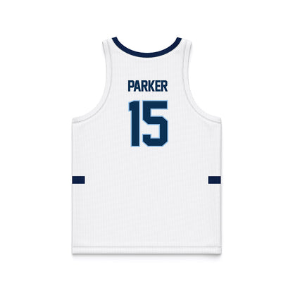 Old Dominion - NCAA Men's Basketball : CJ Parker - White Basketball Jersey-1