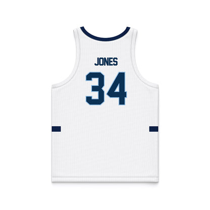 Old Dominion - NCAA Men's Basketball : Coach Jones - White Basketball Jersey-1