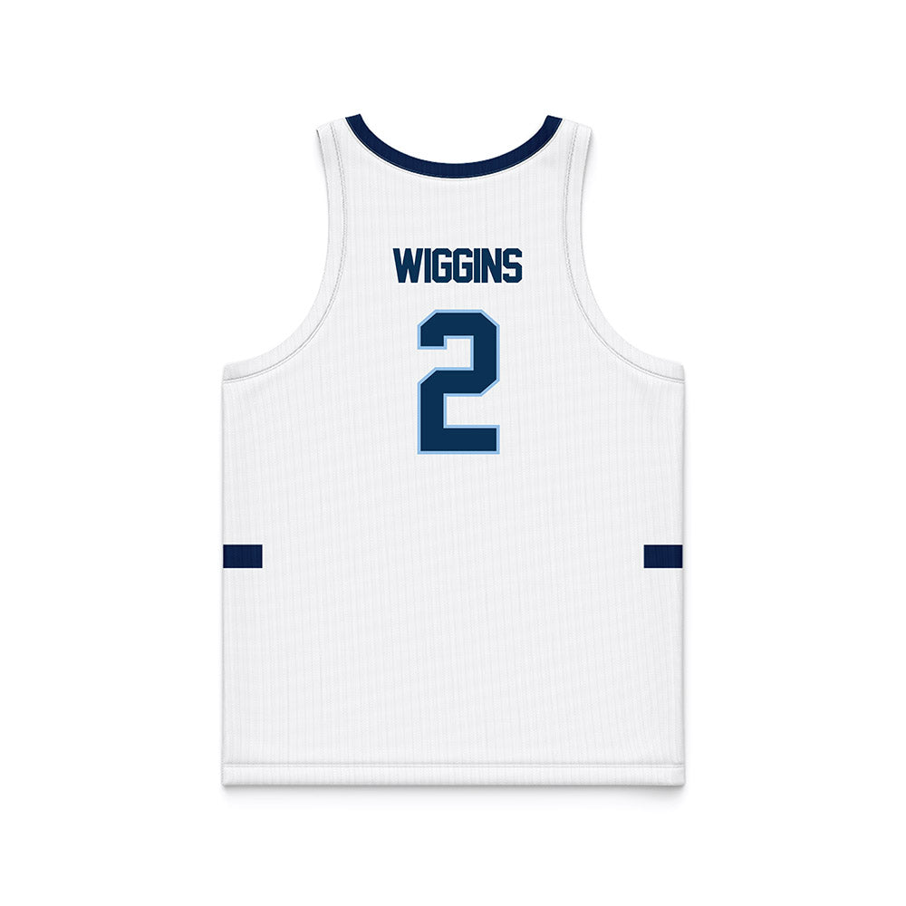 Old Dominion - NCAA Men's Basketball : Zacch Wiggins - White Basketball Jersey-1