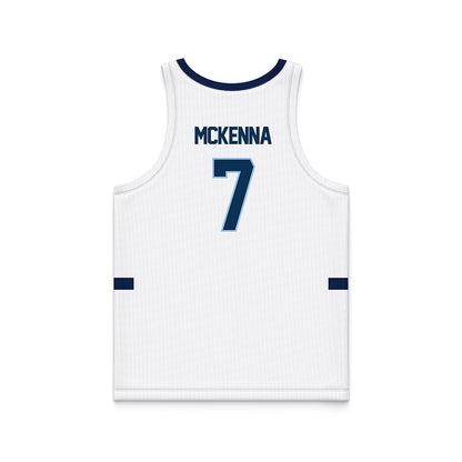 Old Dominion - NCAA Men's Basketball : Drew Mckenna - White Basketball Jersey-1