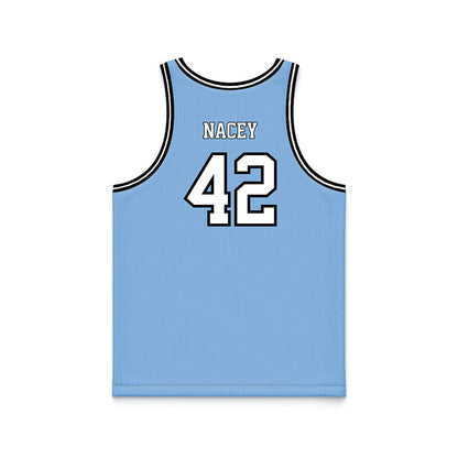 Old Dominion - NCAA Men's Basketball : Benjamin Nacey - Blue Basketball Jersey-1