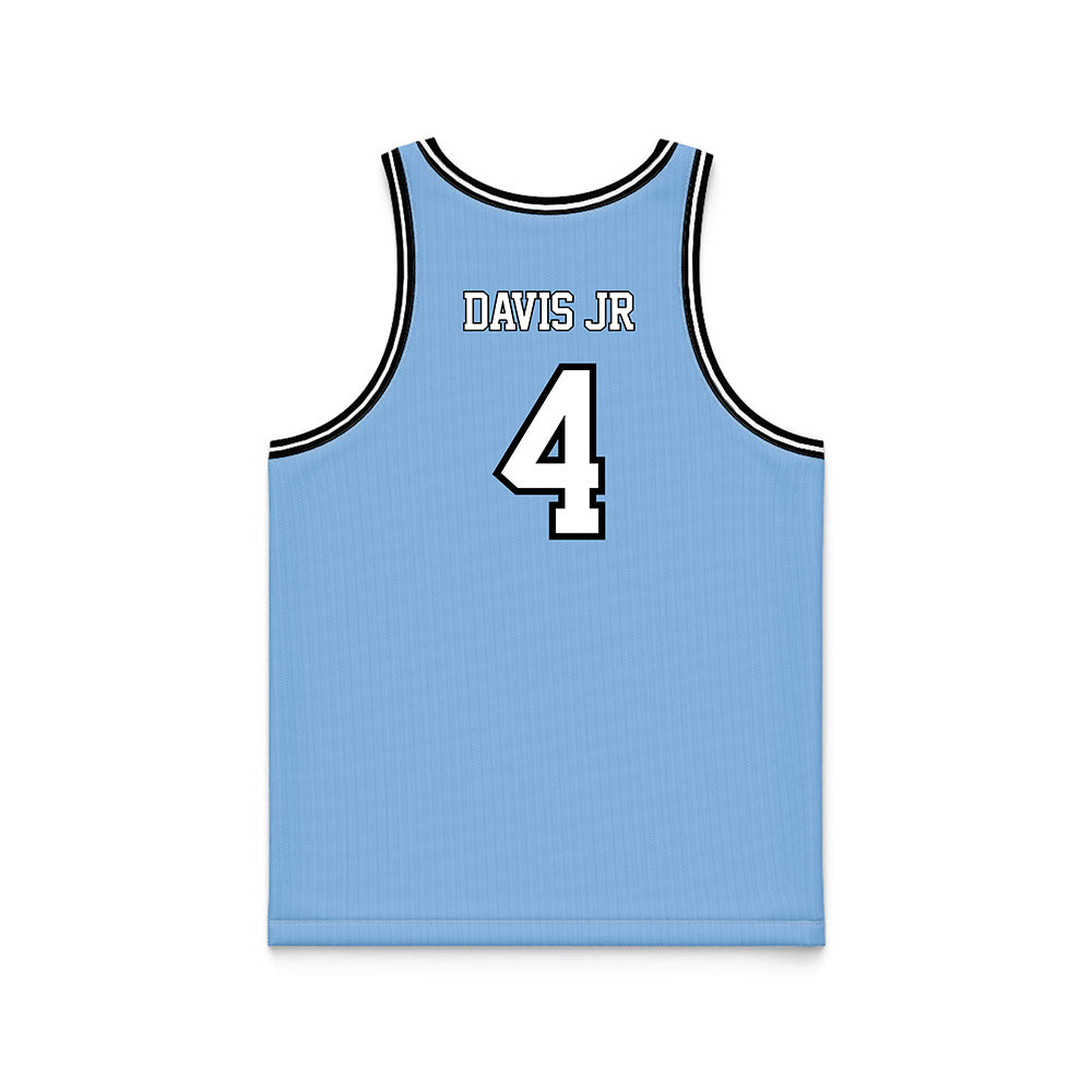 Old Dominion - NCAA Men's Basketball : Robert Davis Jr - Blue Basketball Jersey