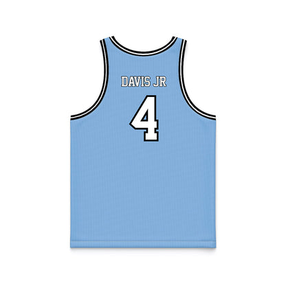 Old Dominion - NCAA Men's Basketball : Robert Davis Jr - Blue Basketball Jersey