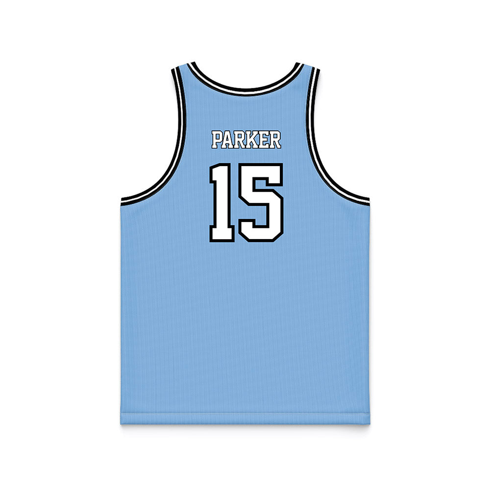 Old Dominion - NCAA Men's Basketball : CJ Parker - Blue Basketball Jersey-1