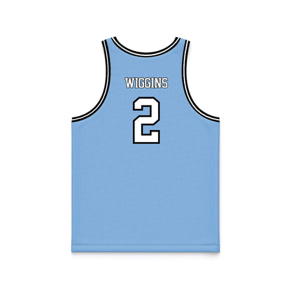 Old Dominion - NCAA Men's Basketball : Zacch Wiggins - Blue Basketball Jersey-1