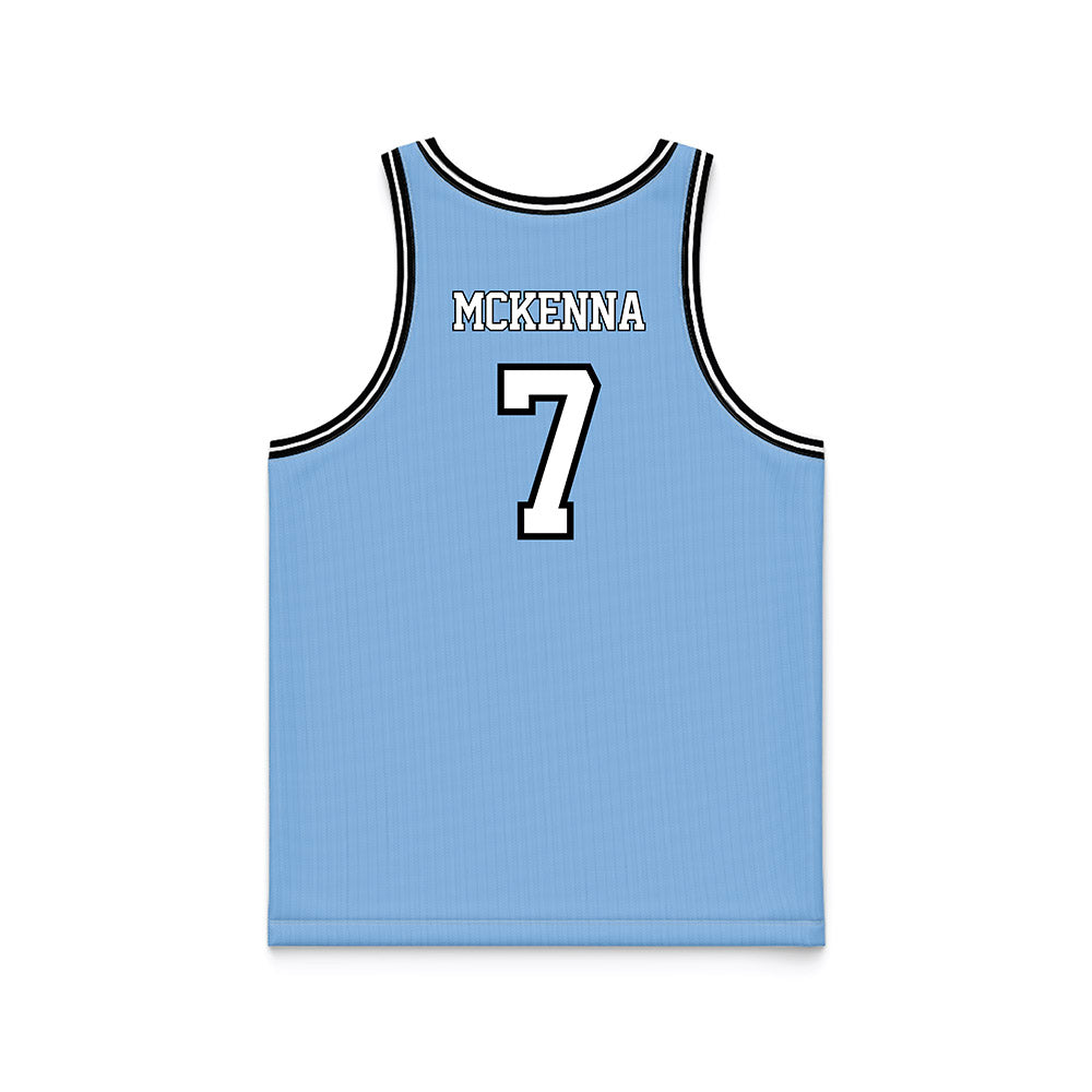 Old Dominion - NCAA Men's Basketball : Drew Mckenna - Blue Basketball Jersey-1
