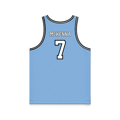 Old Dominion - NCAA Men's Basketball : Drew Mckenna - Blue Basketball Jersey-1