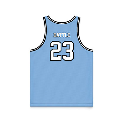 Old Dominion - NCAA Men's Basketball : Jordan Battle - Blue Basketball Jersey-1