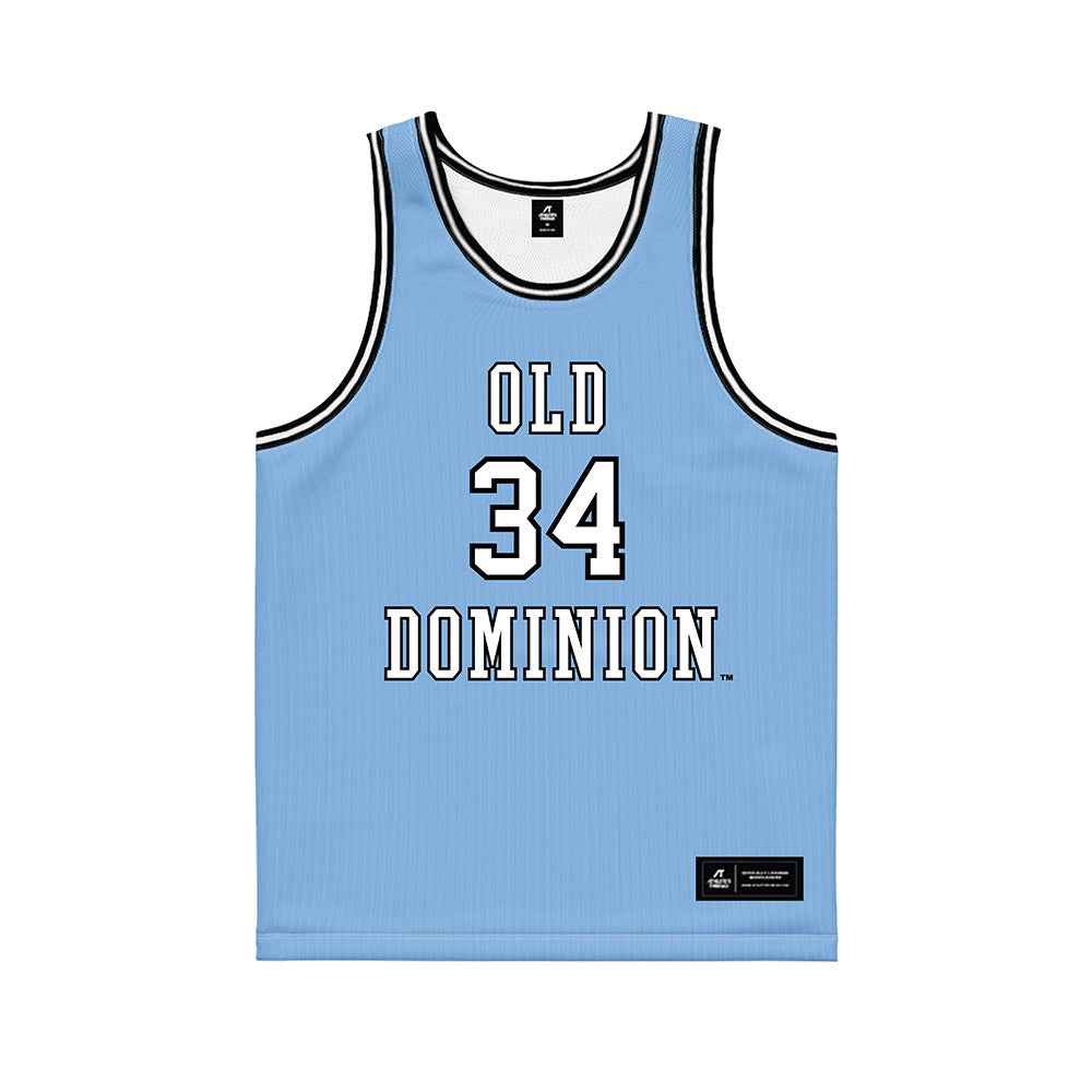 Old Dominion - NCAA Men's Basketball : Coach Jones - Blue Basketball Jersey-0