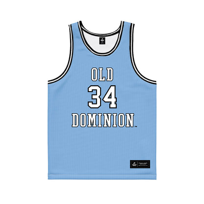 Old Dominion - NCAA Men's Basketball : Coach Jones - Blue Basketball Jersey-0