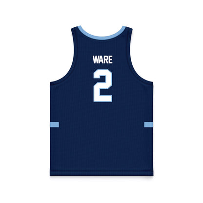 Old Dominion - NCAA Men's Basketball : Deion Ware - Navy Basketball Jersey