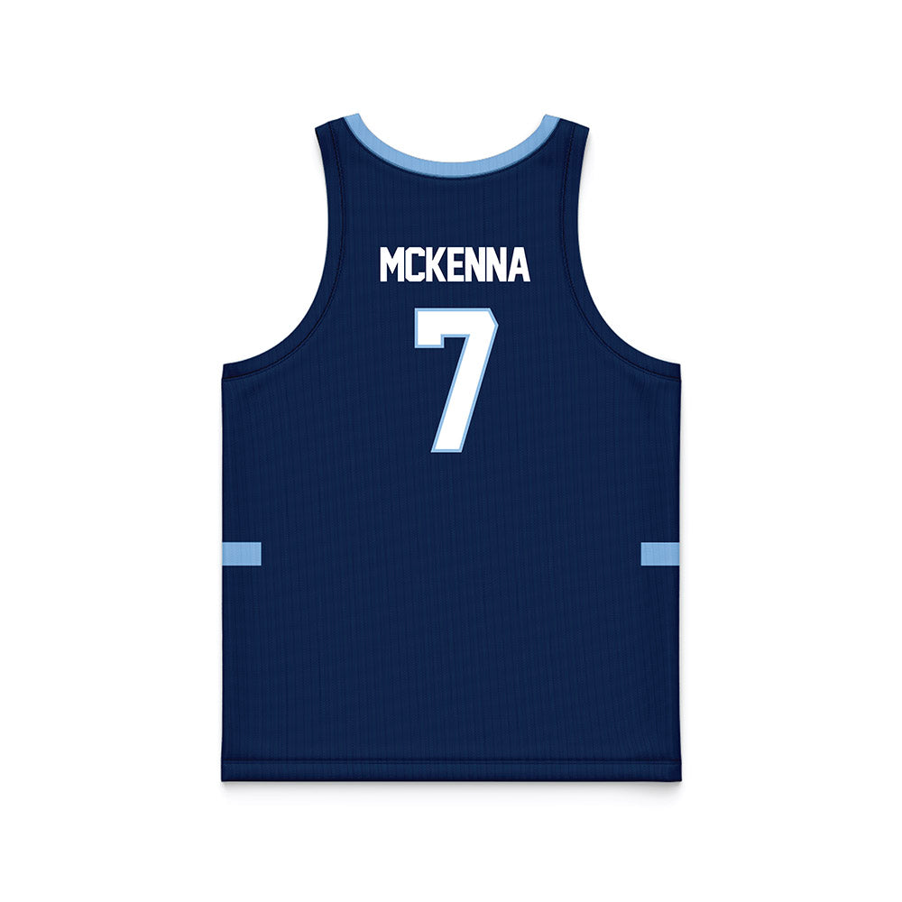 Old Dominion - NCAA Men's Basketball : Drew Mckenna - Navy Basketball Jersey-1