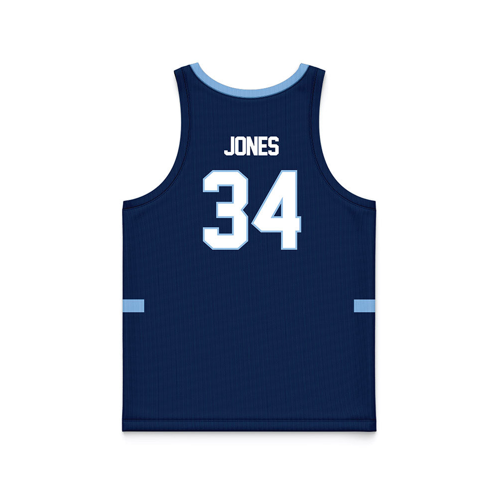 Old Dominion - NCAA Men's Basketball : Coach Jones - Navy Basketball Jersey-1