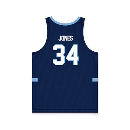 Old Dominion - NCAA Men's Basketball : Coach Jones - Navy Basketball Jersey-1