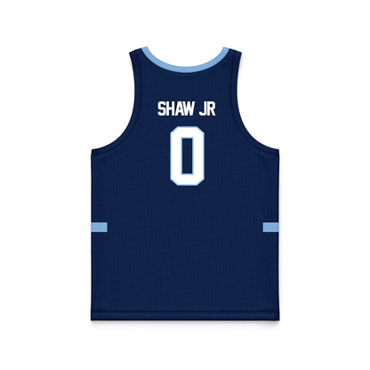 Old Dominion - NCAA Men's Basketball : Kc Shaw Jr - Navy Basketball Jersey-1