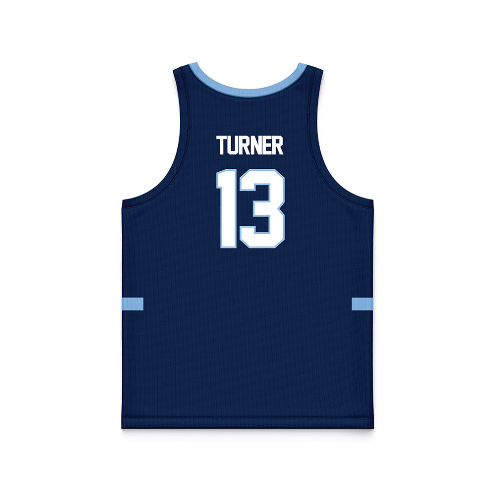Old Dominion - NCAA Men's Basketball : Jared Turner - Navy Basketball Jersey-1