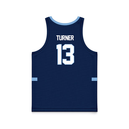 Old Dominion - NCAA Men's Basketball : Jared Turner - Navy Basketball Jersey-1
